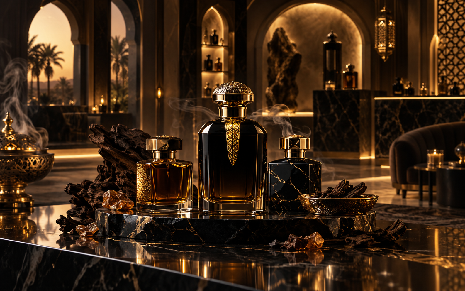 ROYAL DAN PERFUMES website design project